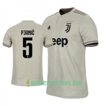 Koszulka Juventus Miralem Pjanic 5 Wyjazdowe Stroje Piłkarskie 2018-2019 Krótki Rękaw